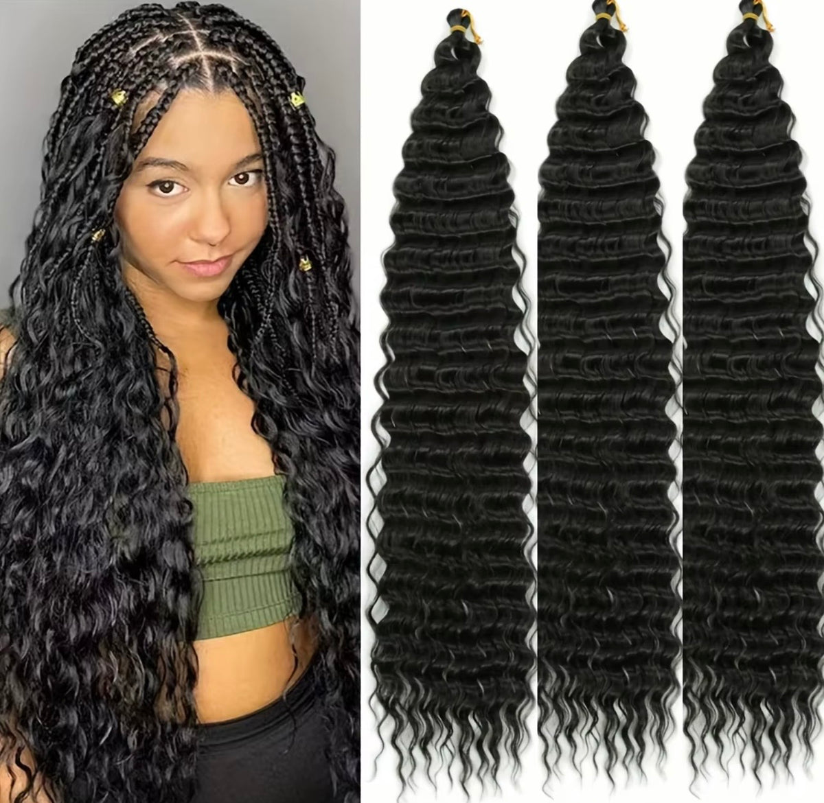 Extension pour tresses