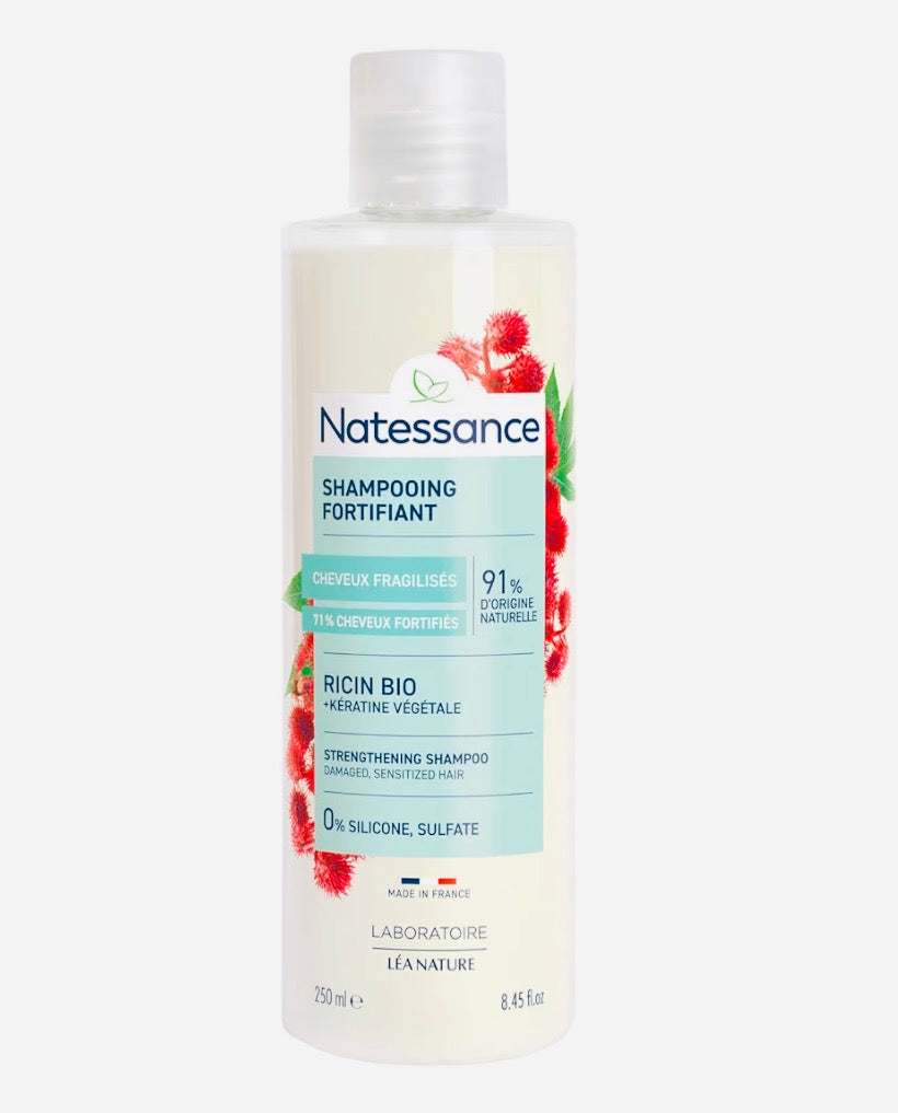 Natessance shampooing fortifiant au Ricin BIO