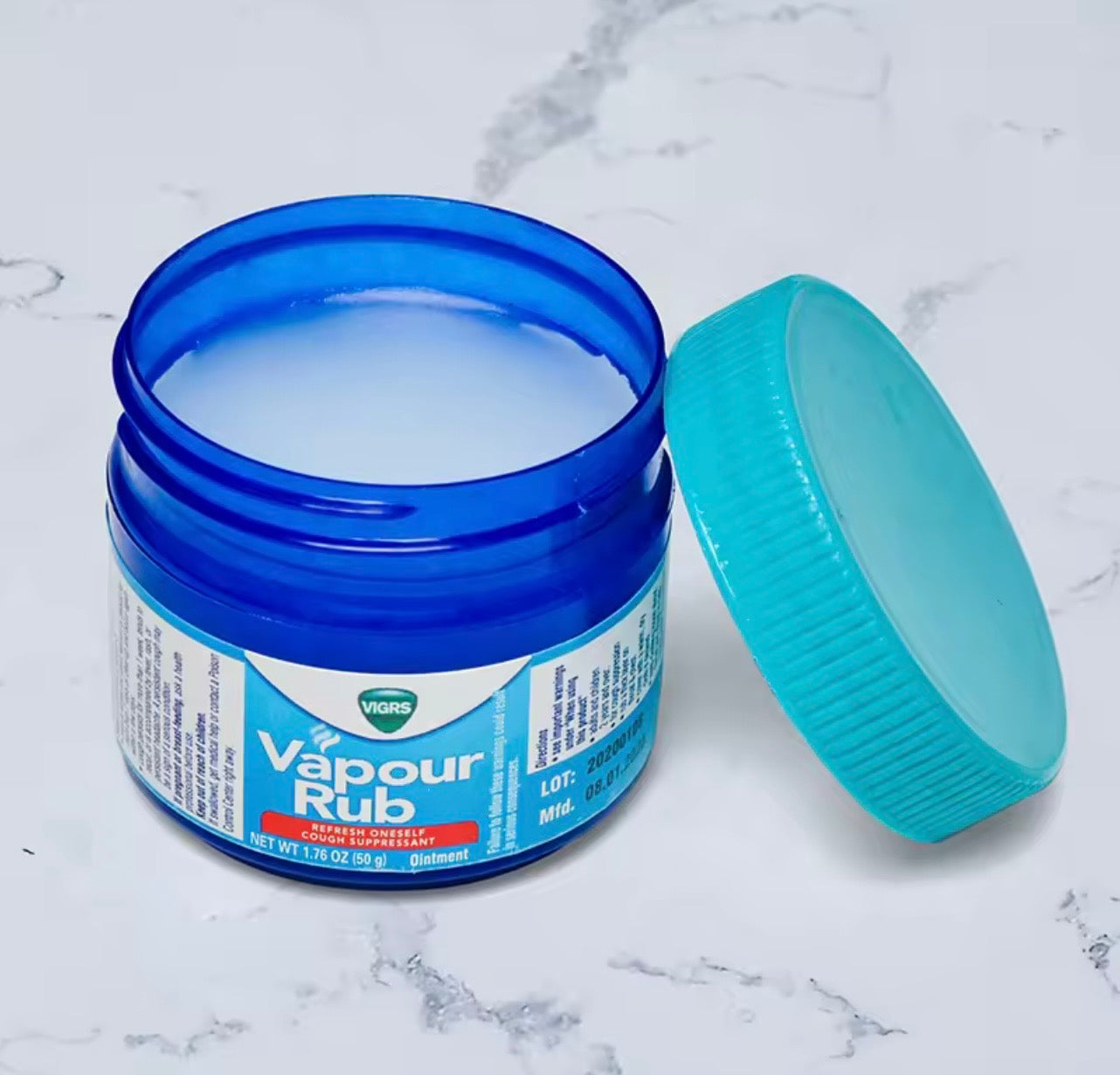 Baume vaporub blanc